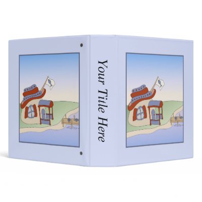 Dad's Fishing Shack Binders by Pretty_World