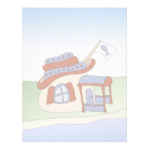 Dad's Fishing Shack Personalized Letterhead