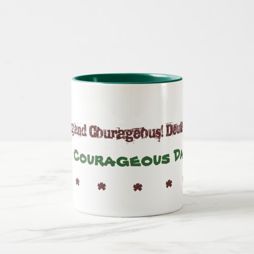 Dads Mug Courageous Dad