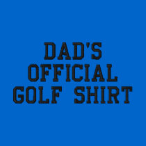 DADS OFFICIAL GOLF SHIRT embroidered shirts