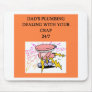 dad's plumbing service mouse pads