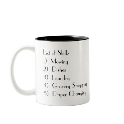 DADS SKILLZ MUG by zacharyo