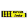 Dad's Taxi Service Bumper Sticker