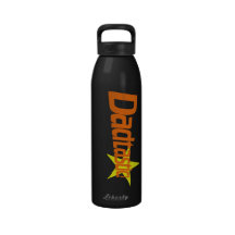 Dadtastic for fathers day reusable water bottles