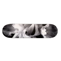 Daffodil Drama Abstract Modern Art Photo Wall Deco Skateboard Decks