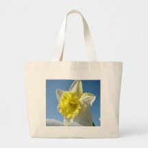 Daffodil Flowers 11 TOTE BAG BEACH BAG CANVAS