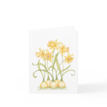 Daffodil - Note Card