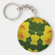 Daffodil Symmetry May 2013 Key Chain