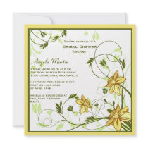 Daffodills Invitation