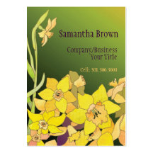 Daffodils Fashion Business Cards