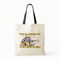 "DAG-NAB-IT" CANVAS BAG