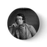 Daguerreotype Portrait of Gentleman 1845 Pinback Button