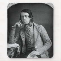Daguerreotype Portrait of Gentleman 1845 Mousepads