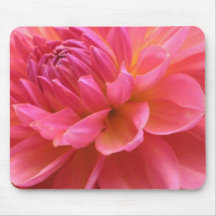 Dahlia de floraison Mousepad Tapis De Souris