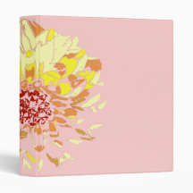 Dahlia Design Binder