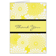 Dahlia jaune carte de vœux