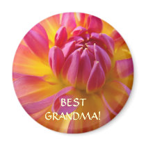 DAHLIA MAGNET Best Grandma Magnets Christmas Gifts