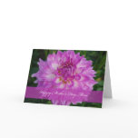 Dahlia Mother's Day Mom Card