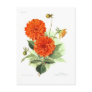 Dahlia 'Orange Fire King' Post Card