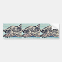 Daiichi Ukiyoe Bumper Stickers