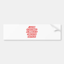 Daily Reminder...Kicking Stomach Cancer's Butt Bumper Stickers