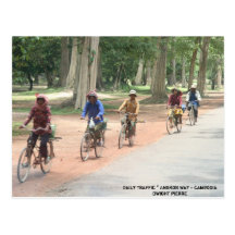 Daily Traffic * Angkor Wat - Cambodia... Postcards