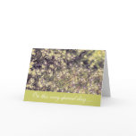Dainty Flowers Card, God Parents to God Son or Dau