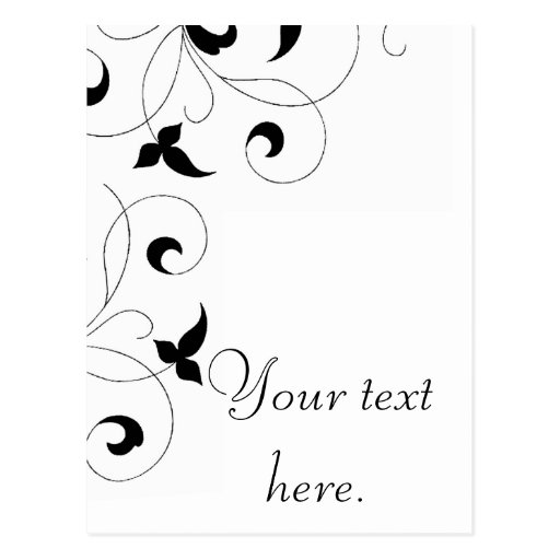 Dainty Vine Post Cards