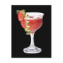 Daiquiri Strawberry Postcard