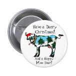 Dairy Christmas Button