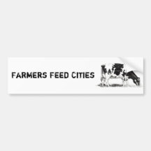 DAIRY COW, PENCIL ART BUMPER STICKER