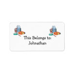 dairy foods personalized address label