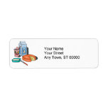 dairy foods return address labels
