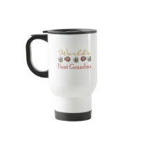 Daisies and Roses World Best Grandma Coffee Mugs