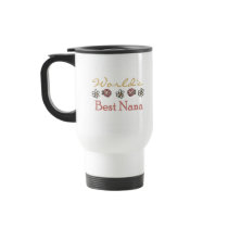 Daisies and Roses World's Best Nana Tshirts Mug