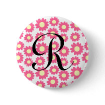 Daisies Pinback Buttons