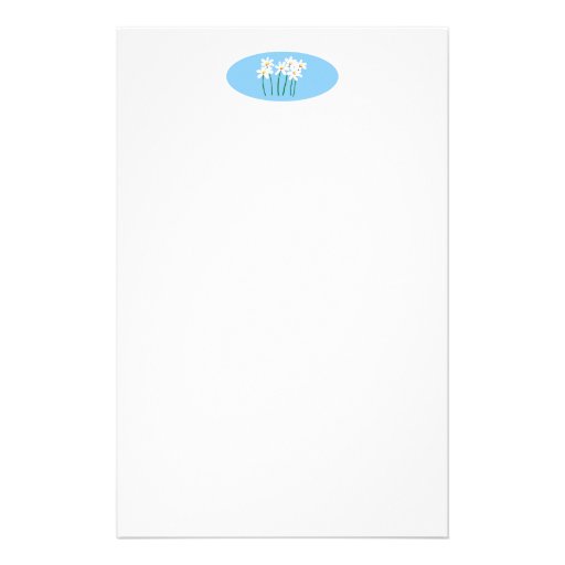 Daisies Customized Stationery