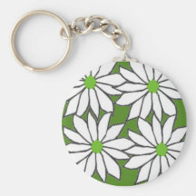 daisies key chains