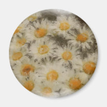 Daisies Refrigerator Magnet