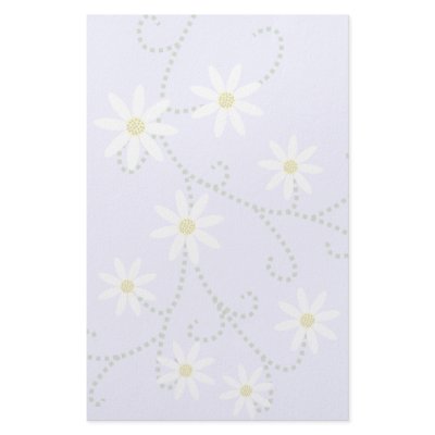 Daisies Stationery-Floral by zazzleproducts1