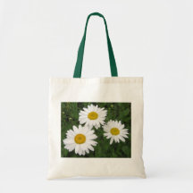 daisies tote bags