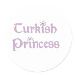Daisies Turkish Princess Sticker