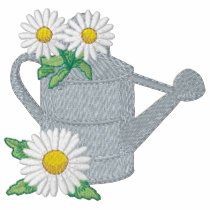 Daisies with Water Can