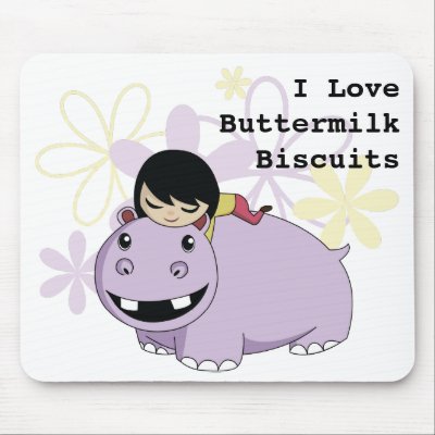 Daisy and Cookie Mouse Mat by ButtermilkBiscuits