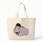 Daisy and Cookie the Hippo Bags