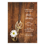 Daisy and Horse Bit Country Birthday Party Invite
