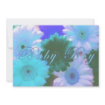 Daisy Baby Boy Invitation or Birth Announcement