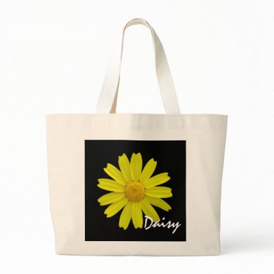 Daisy Canvas Bags by ggbythebay