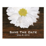 Daisy & Barnwood Save The Date Postcard