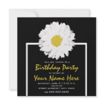 Daisy Birthday Party Invite